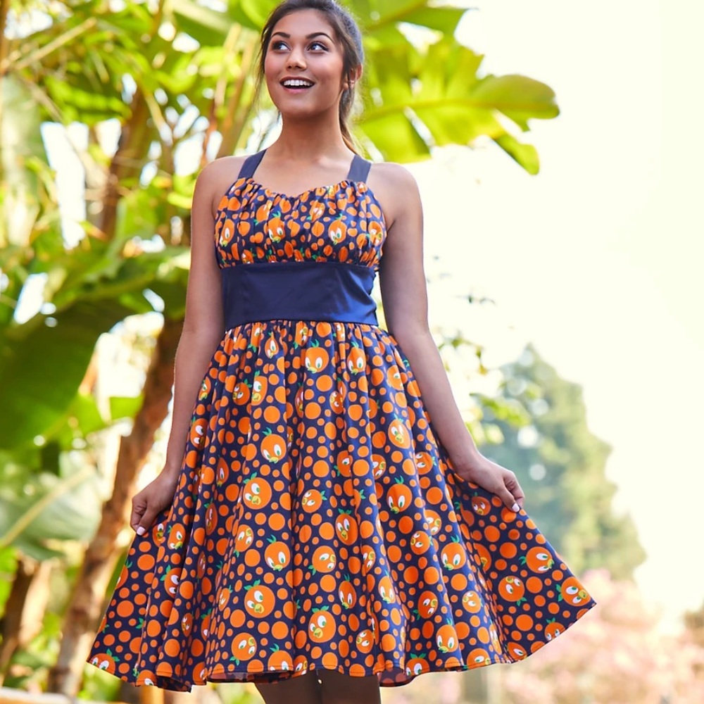 NWT size 1X Orange Bird dress from Disney’s Dress Shop - Picture 2 of 12